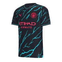 Pánský Fotbalový dres Manchester City John Stones #5 2023-24 Třetí Krátký Rukáv